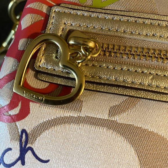 💎NWT Coach Daisy Applique Hobo Bag Multicolor - Picture 5 of 13